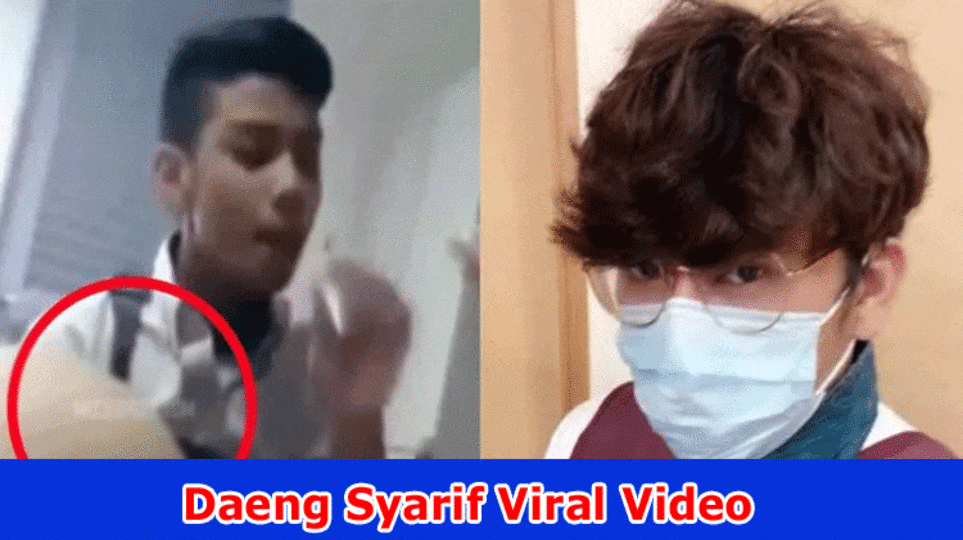 Daeng Syarif Viral Video: Investigate The Substance On Daeng Syarif Outrage Viral On Reddit, Tiktok, Instagram, Youtube, Wire, And Twitter