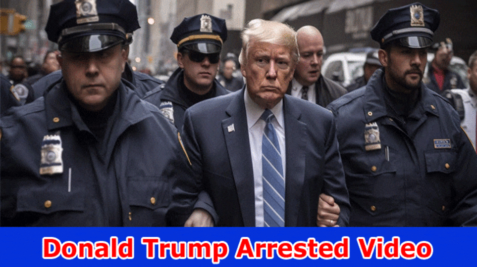 Donald Trump Arrested Video (2023) Donald Trump Getting Arrest Video