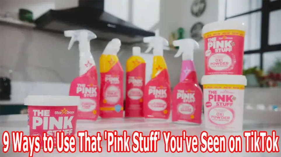 9 Ways to Use That 'Pink Stuff' You've Seen on TikTok