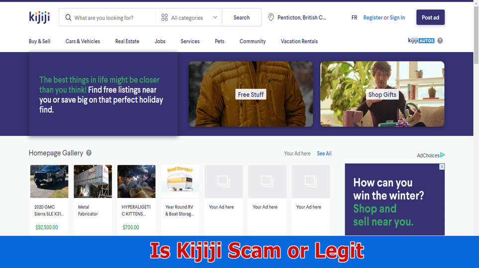 Is Kijiji Scam or Legit{2023}. Check Reviews Here!