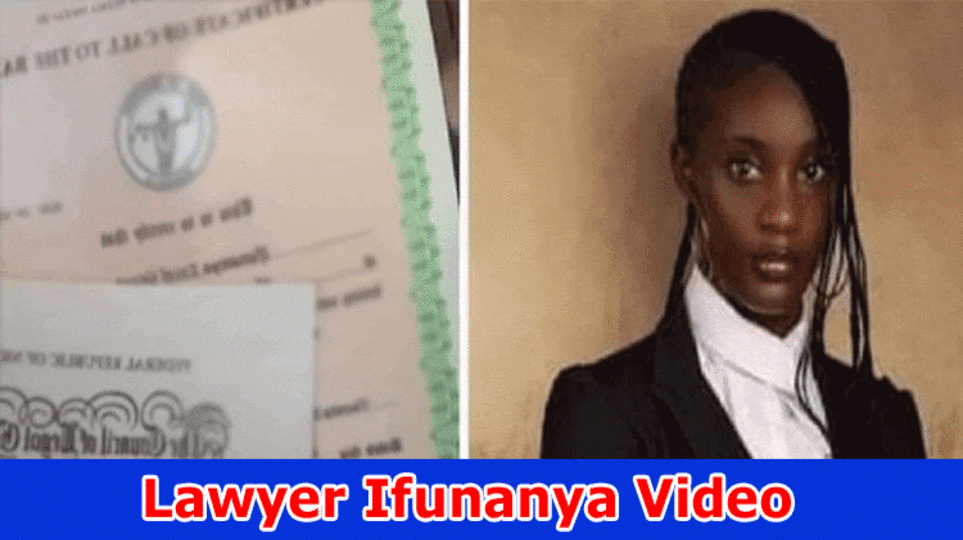 [Full Video Link] Lawyer Ifunanya Video: Who Is Ifunanya? Check What Is In The Ifunanya Succeed Award Instagram, And furthermore Track down Open Response