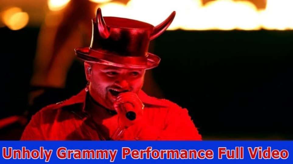 Unholy Grammy Performance Full Video: Sam Smith, Kim Petras Bring Satan, Cages and Whips to Grammys in Fiery ‘Unholy’ Performancev 2023